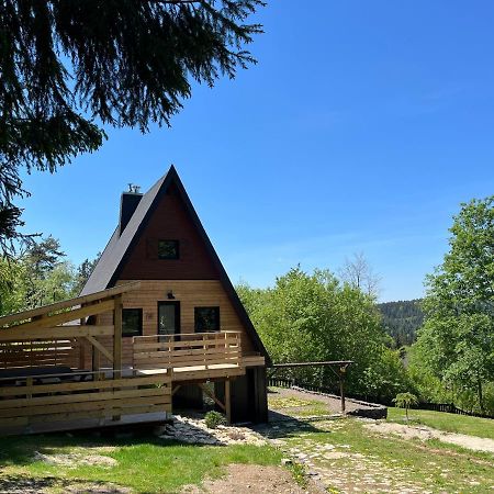 Chalet Du Fayard - Jacuzzi Avec Vue Et Detente En Pleine Nature Belfahy Kültér fotó