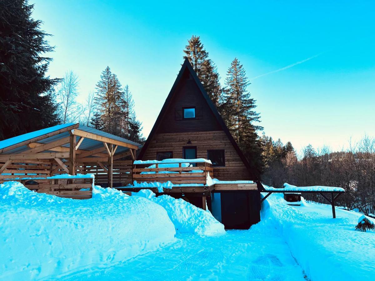 Chalet Du Fayard - Jacuzzi Avec Vue Et Detente En Pleine Nature Belfahy Kültér fotó