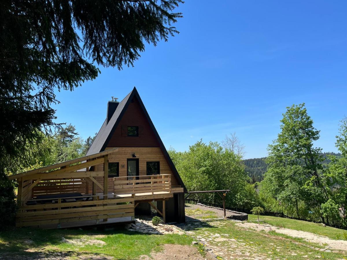 Chalet Du Fayard - Jacuzzi Avec Vue Et Detente En Pleine Nature Belfahy Kültér fotó